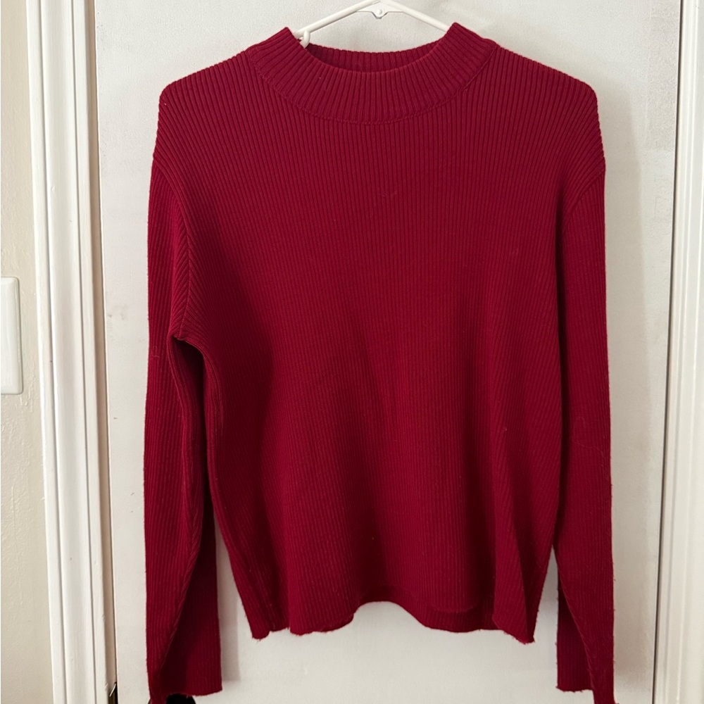 Pendleton Rich Red Crew Neck Sweater